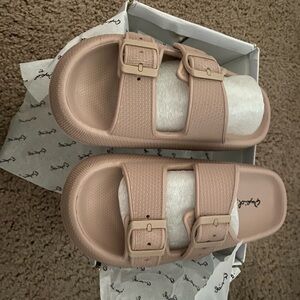 Tan Pool Slides